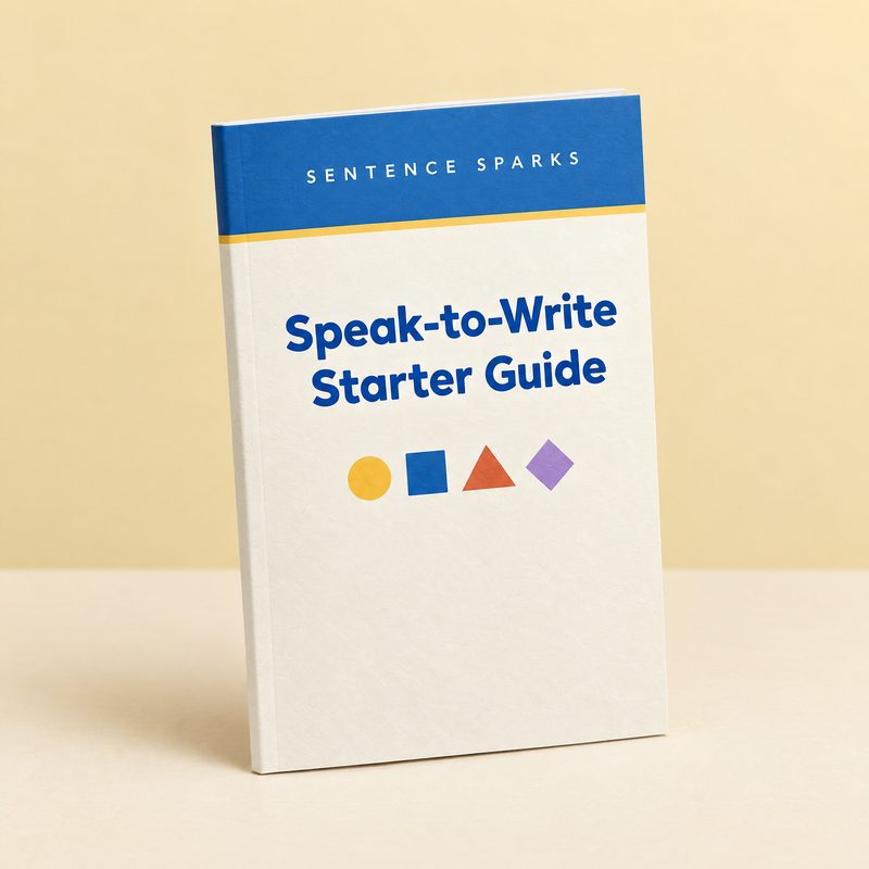 Speak-to-Write Starter Guide